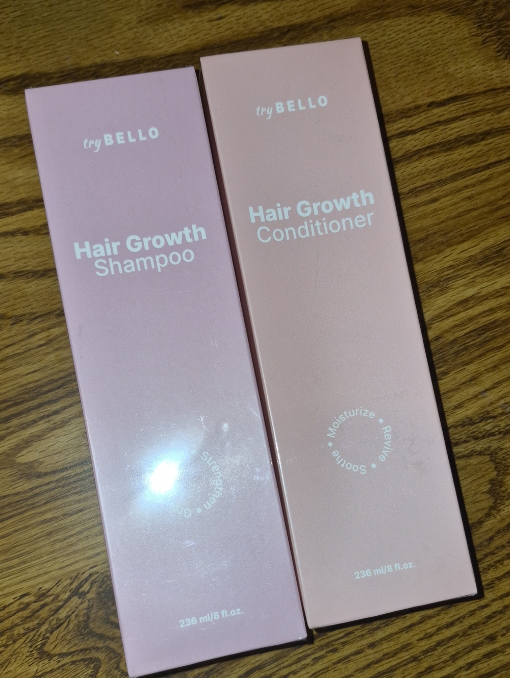 Try Bello Hair Growth Shampoo & Conditioner Set Nwt